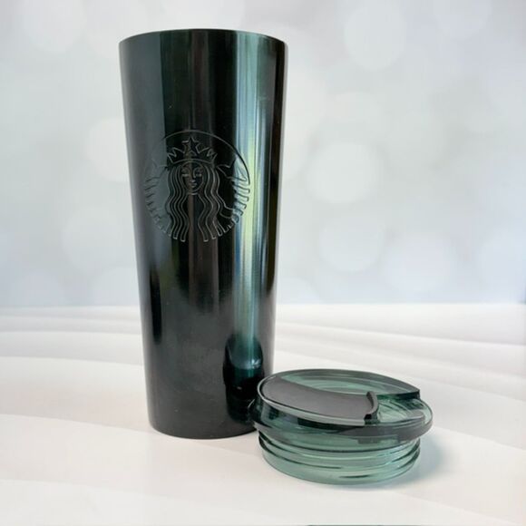 Starbucks Other - Starbucks 2024 Dark Green Tumbler 16 oz Siren Logo Travel Cup With Lid